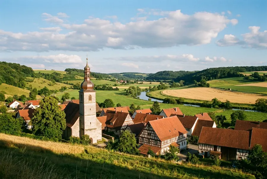 Bawarska miejscowość Ochsenfeld